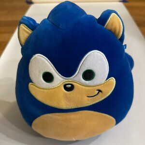 Squishmallows Sonic the Hedgehog 8" Plush Toy, SEGA Collectible